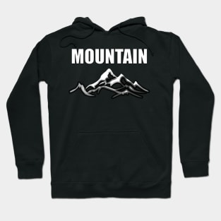 snow mountain Hoodie